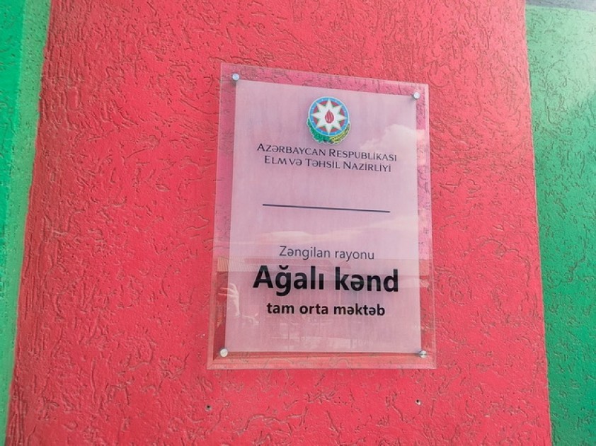 “Sağlam məktəbli” layihəsi Ağalıda - FOTOLAR